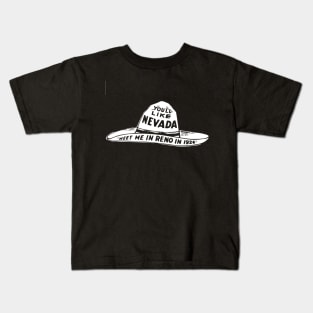 MEET ME IN RENO Kids T-Shirt